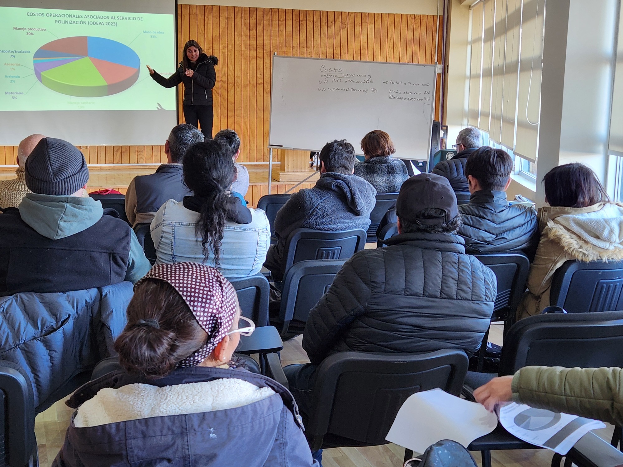 Taller sobre educación financiera para apicultores se desarrolló en Santo Tomás Puerto Montt